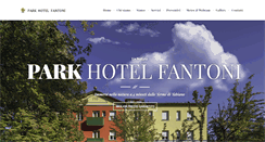 Desktop Screenshot of parkhotelfantoni.it